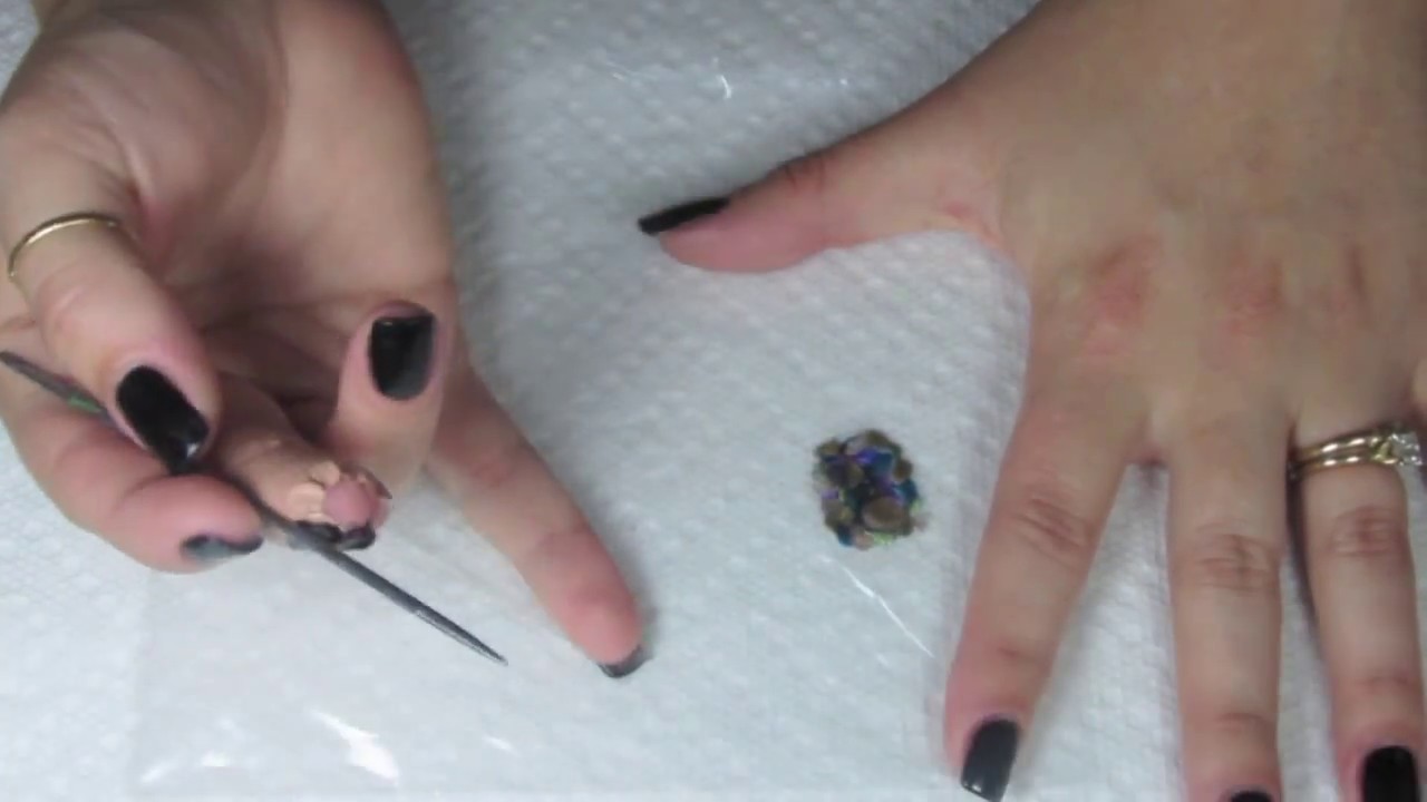 How to create dry marble nail designs