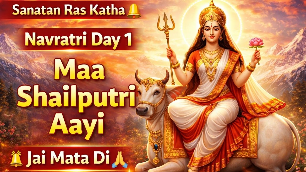 Maa Shailputri Aayi 🙏 Navratri Day 1 Bhajan | Powerful Durga Bhakti Song | Jai Mata Di 🔥