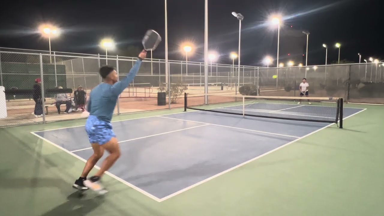 02/13/26: Isaiah 🆚 Christian : Game 2- SINGLES (Ranked) PickleBall. Yuma, AZ.