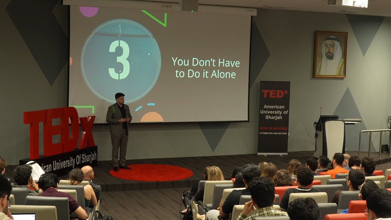 Road to Entrepreneurship | Ramy Nazzal | TEDxAmerican University of Sharjah