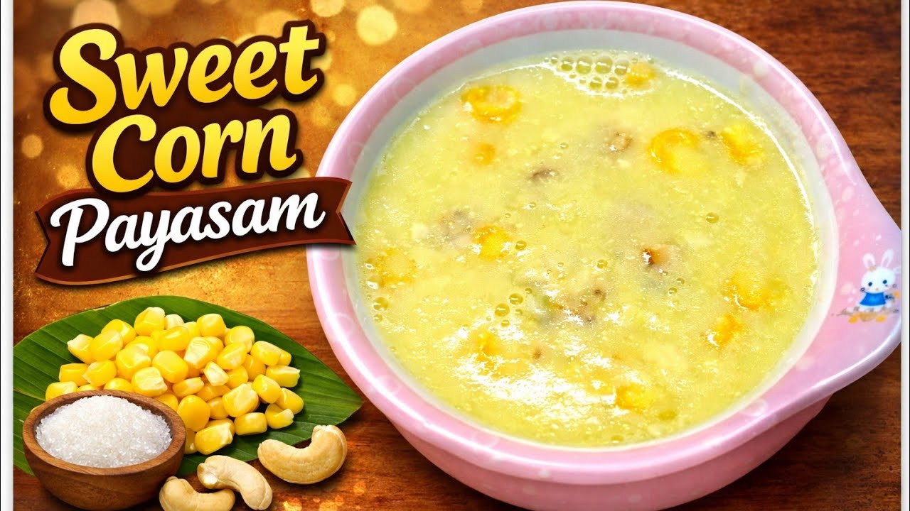 Sweet corn payasam#alltimefavoriterecipe#dessert#deliciousfood#payasamrecipe#sweetcornrecipe 