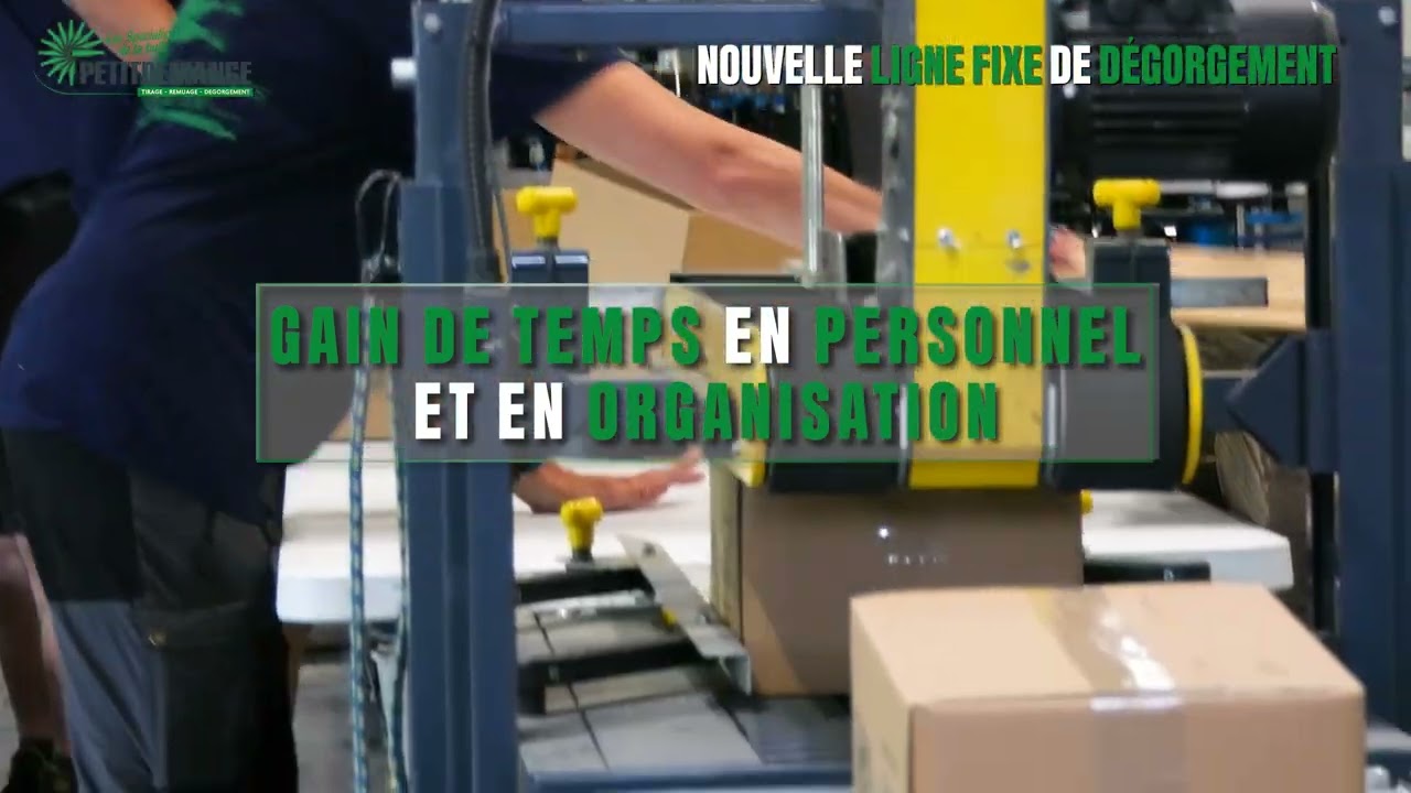 2025 : DEGORGEMENT chez PETITDEMANGE : Prestation complète entièrement géré par nos équipes !