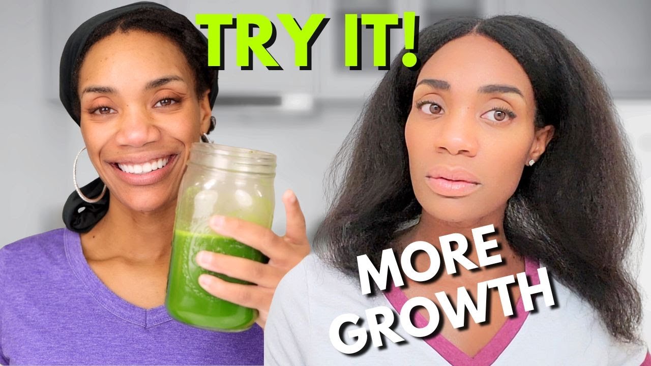 ⭐️THIS IS HOW TO REGROW HAIR⭐️ THICKER & FASTER Anti-Inflammatory Green Juice