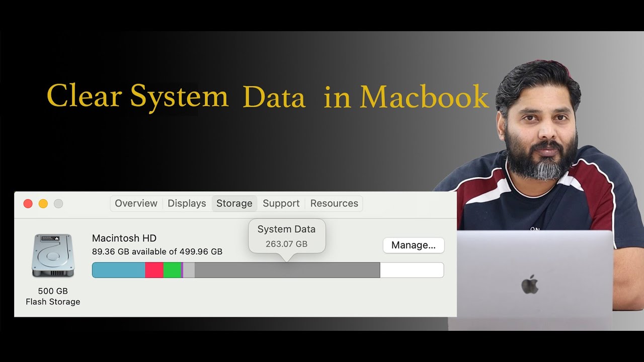 Очистите системные данные на вашем Mac | Освободите место на MacBook #MacBook #storage #systemdata