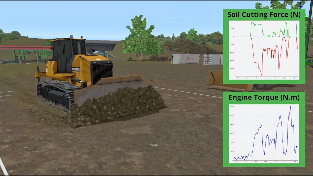 Accurate real-time soil simulation with Vortex Studio