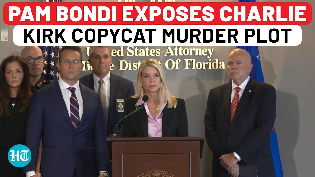 Full Event: Pam Bondi Reveals Charlie Kirk Copycat Murder Plot Against Podcaster Benny Johnson|Trump