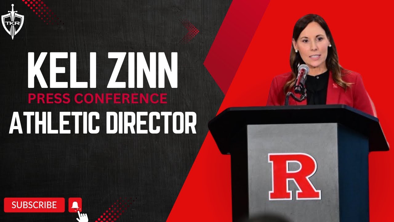 Athletic Director Keli Zinn's Introductory Press Conference - Rutgers Scarlet Knights Football