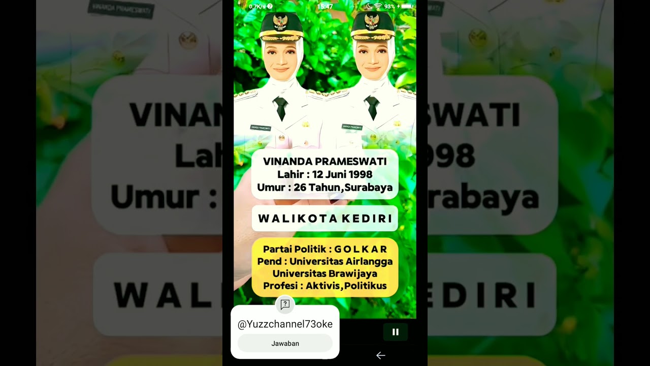 Bio Walikota Kediri #duet #nikensalindrycampursari #indosiar #artis #wayangkulit #dangdut #lucu