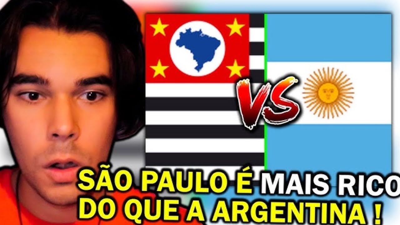 Português reage a SÃO PAULO X ARGENTINA !