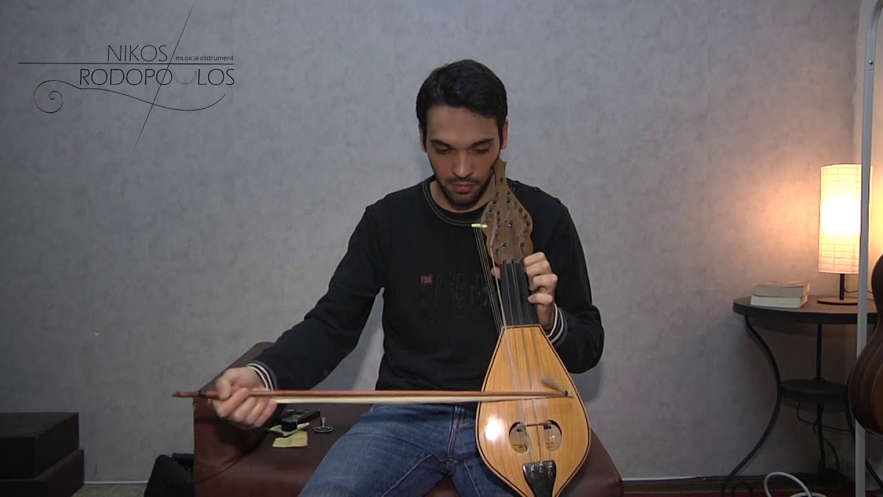 Lyra with sympathetic strings Stafidianos skopos