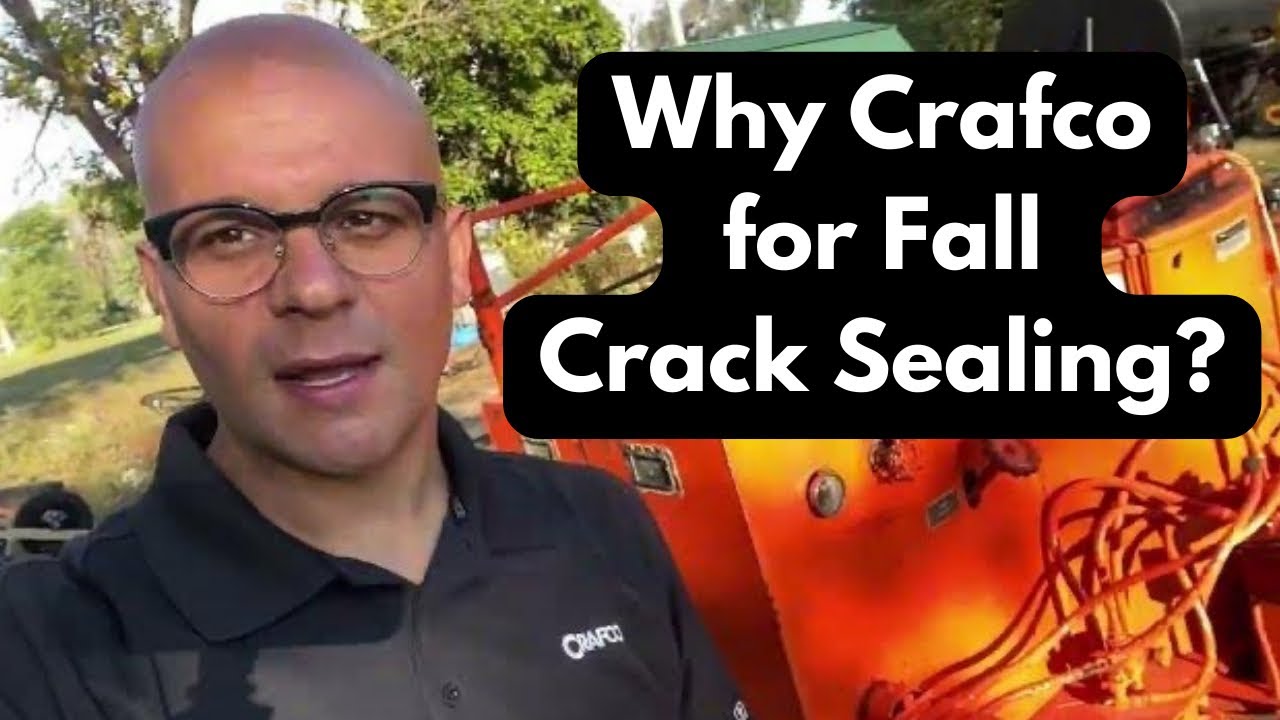 Why We Use @Crafco Crack-Sealing in the Fall!?