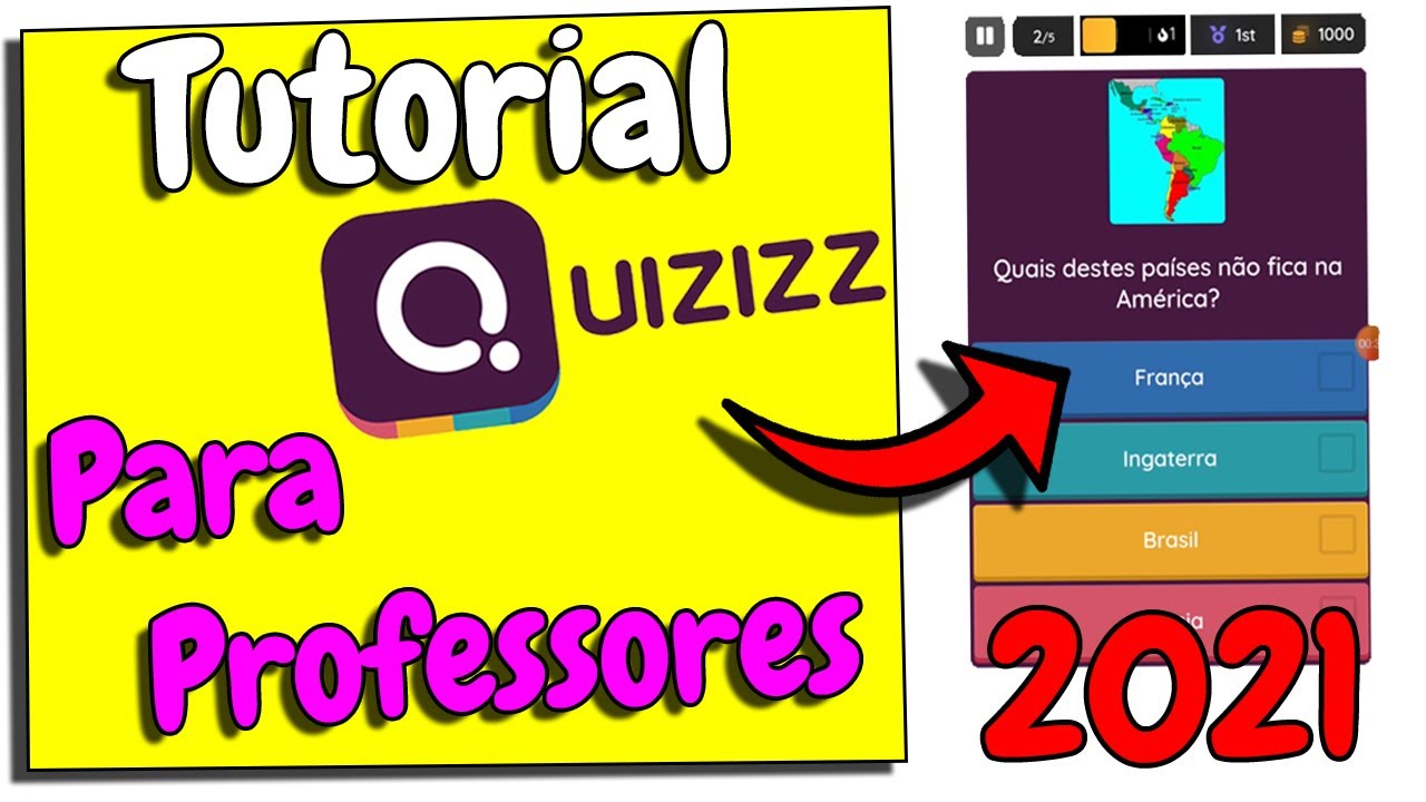 Tutorial quizizz para docentes 2021 - como usar o quizizz