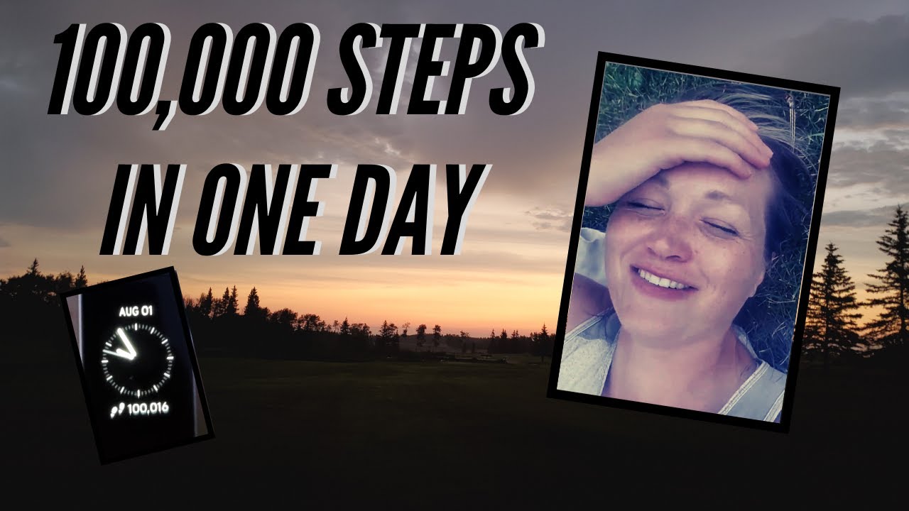 I tried walking 100,000 steps in ONE DAY | Fitbit Challenge