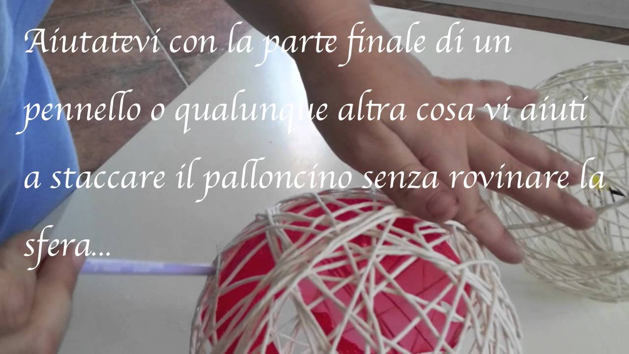 Sfere di Spago fai da te...