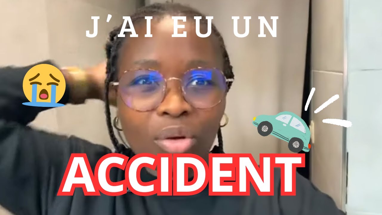 J’ai fais un accident de voiture 😳😩