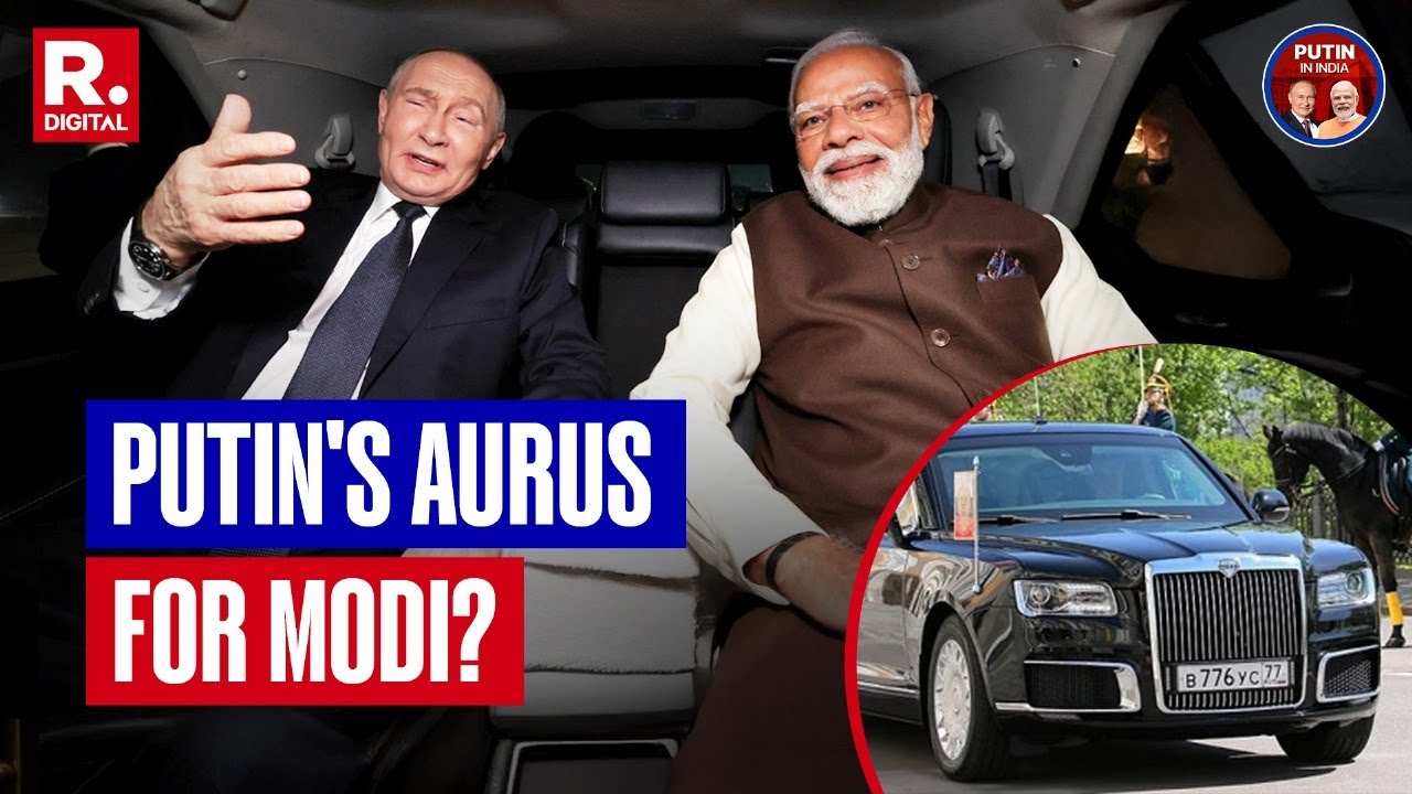 Will Putin Gift The $50 Million &lsquo;Fortress On Wheels&rsquo; To PM Modi? | Aurus | Putin-Modi Meet