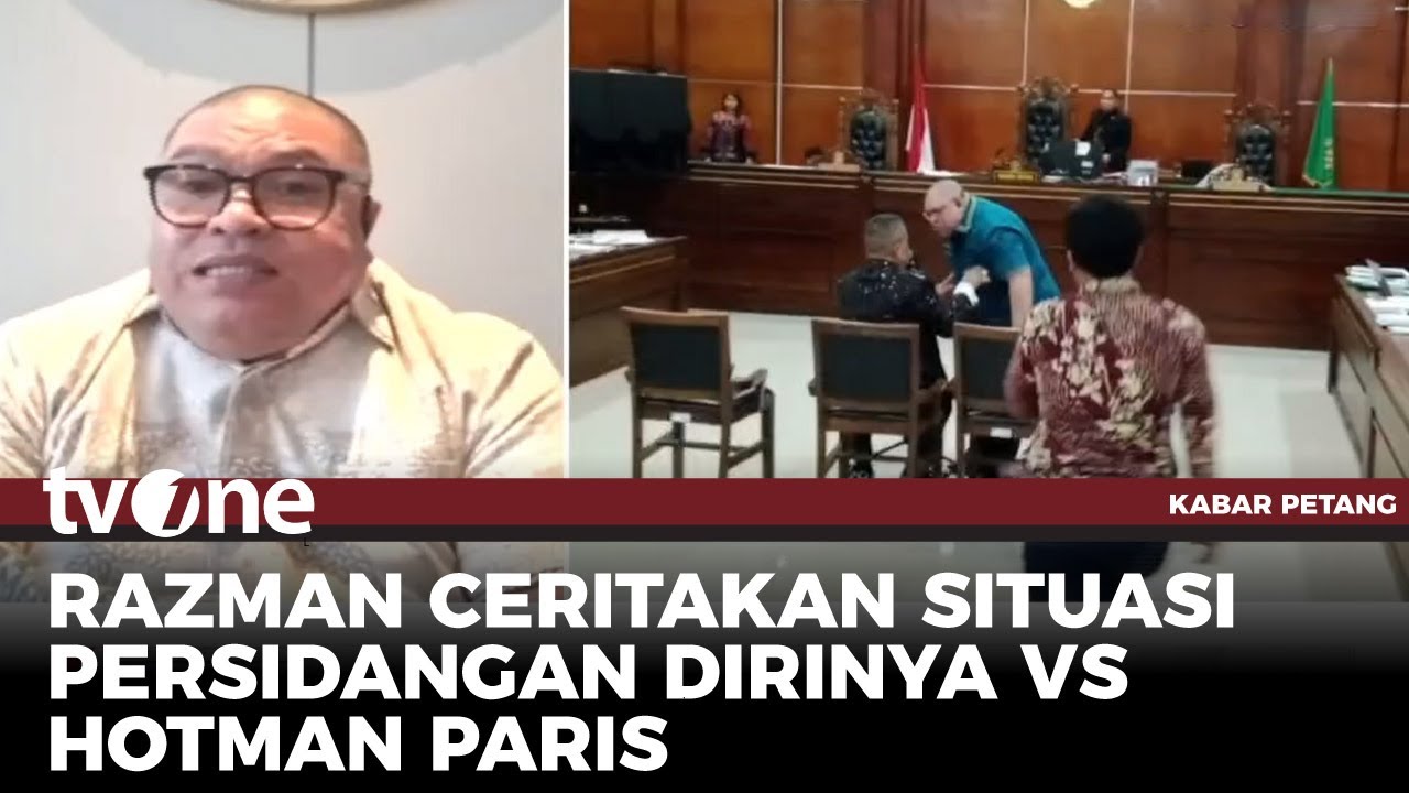 Ricuh di Sidang, Razman: Ini Kasus Receh Berbulan-bulan, Ada Dugaan Pesanan | Kabar Petang tvOne