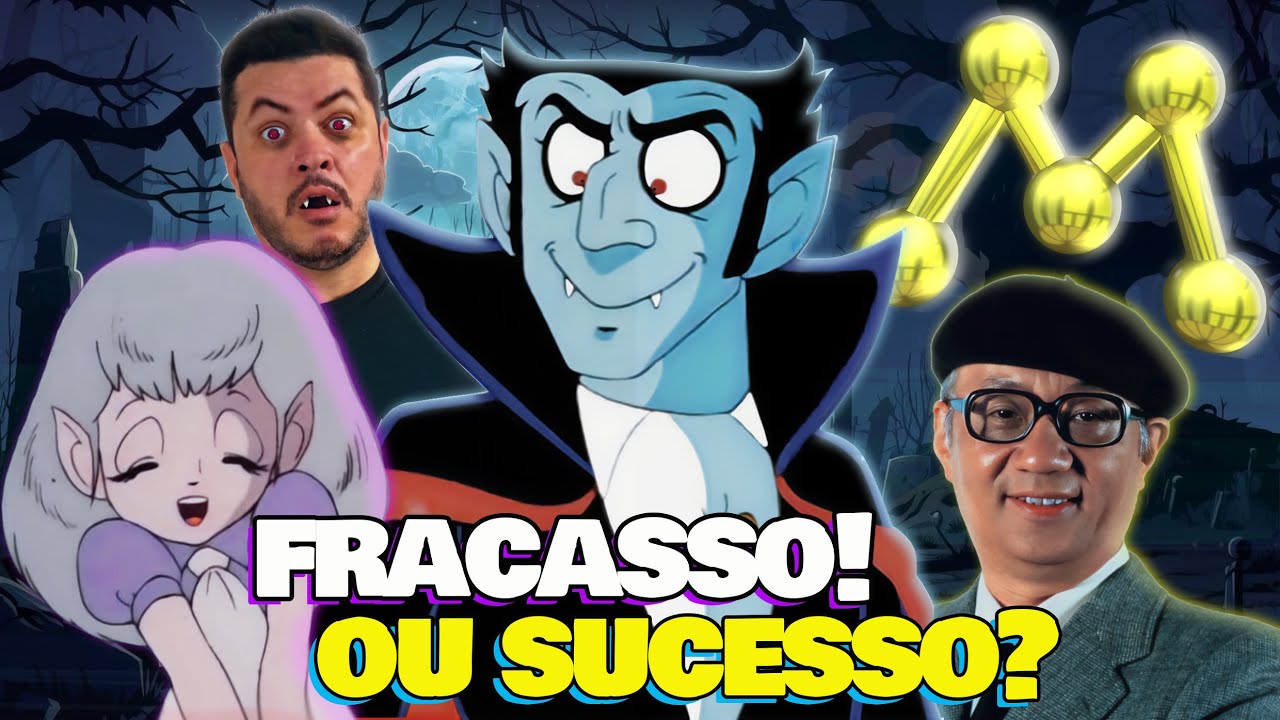 Relembrando Don Drácula! O anime mais louco da Manchete!