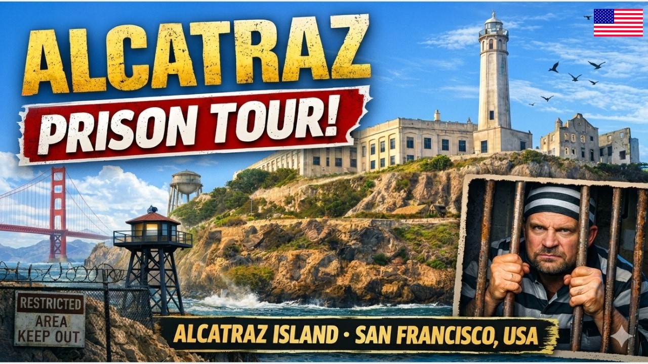 Alcatraz Prison Tour | Alcatraz Island | San Francisco, USA
