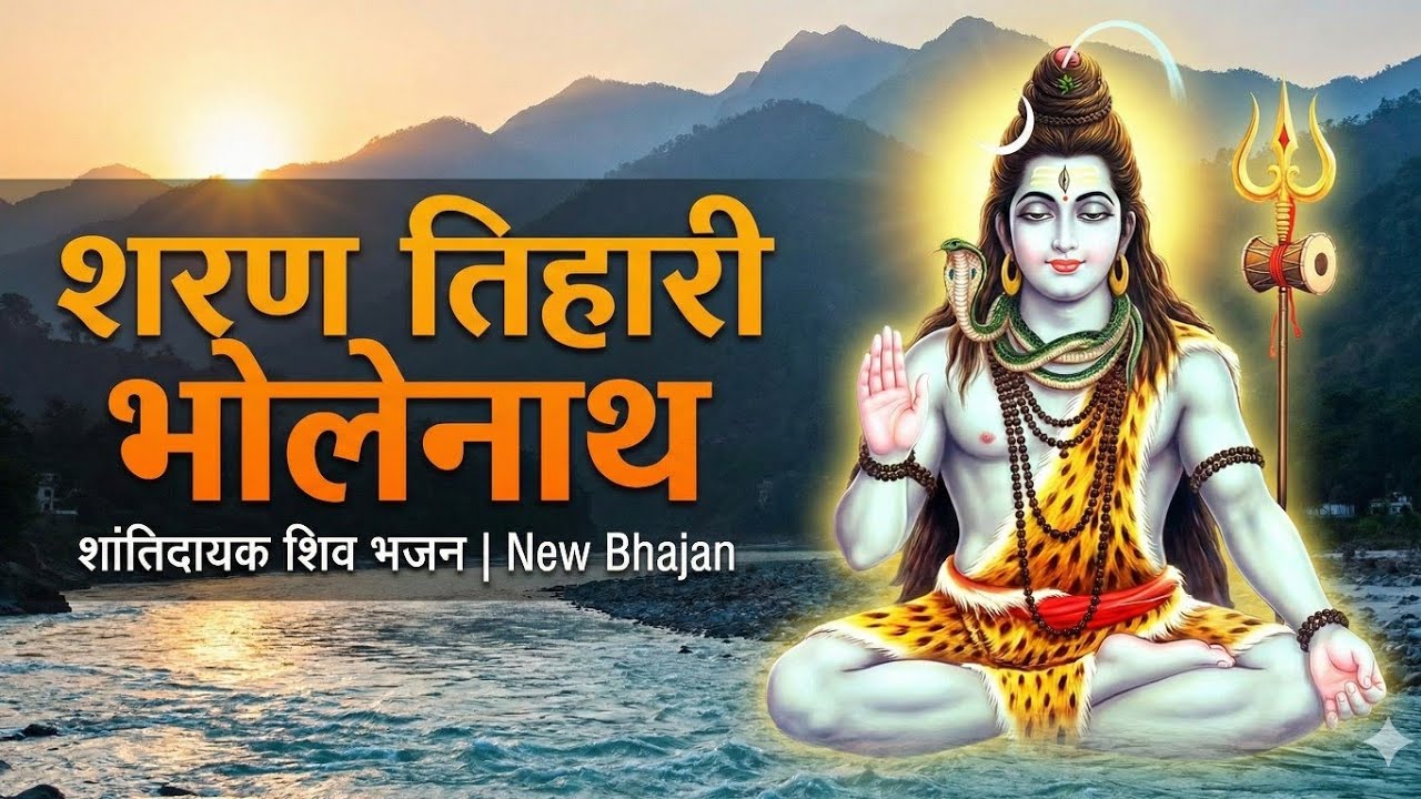 स्पेशल भजन: शरण तिहारी भोलेनाथ | Sharan Tihari Bholenath | Peaceful Shiv Bhajan | morning bhajan