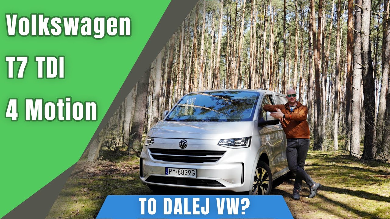 Volkswagen Transporter T7 Furgon 2,0 TDI 4MOTION 170 KM 2025. To dalej VW?