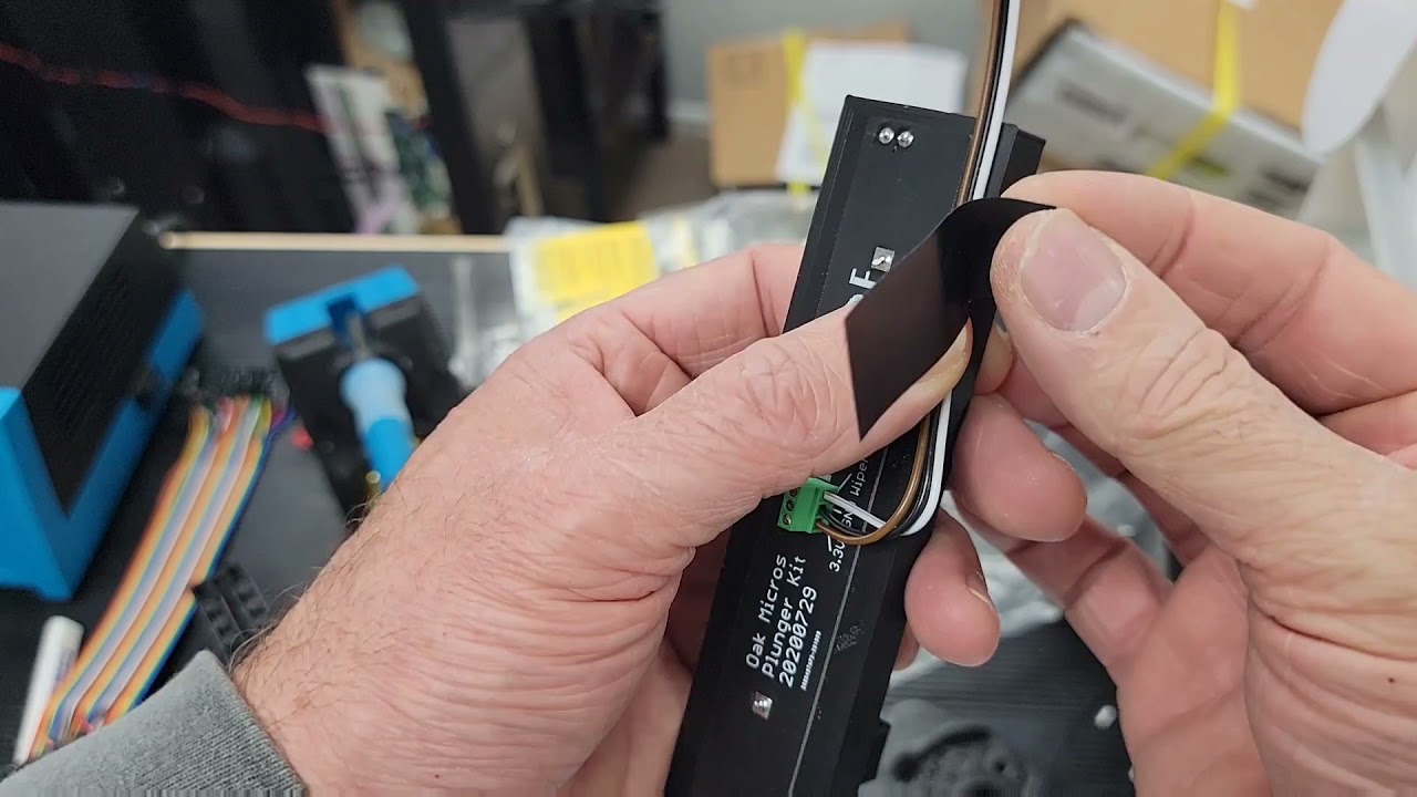 VPin Project. Video 45 - Plunger Installation and Wiring