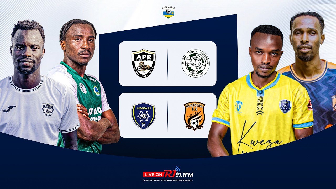 🔴LIVE:APR FC VS KIYOVU SPORTS || AMAGAJU FC 0:0 BUGESERA FC (1-2)