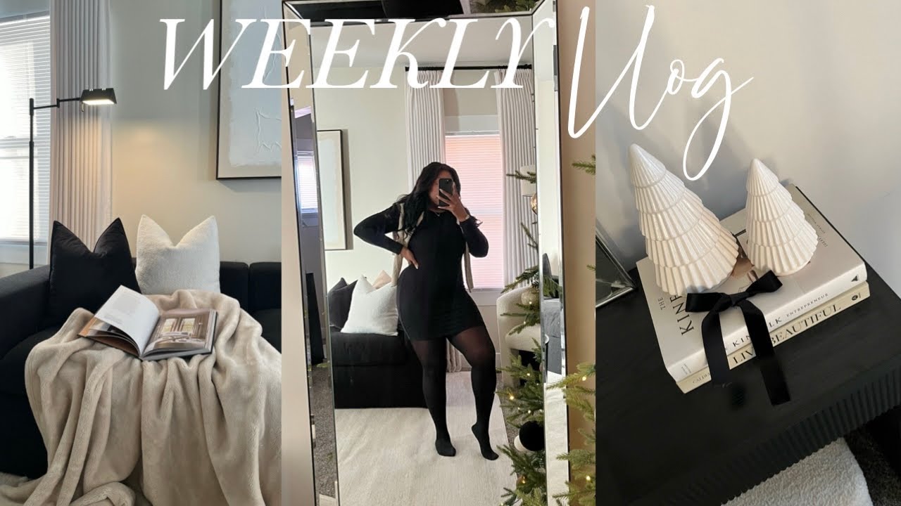 WEEKLY VLOG: HOME SHOPPING, NEW FURNITURE, HOME UPDATES, PILATES, NEW HOME FINDS AND DECORATING+MORE