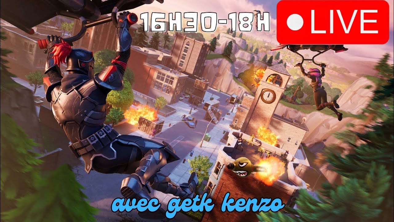 Live sur fortnite ft vous
