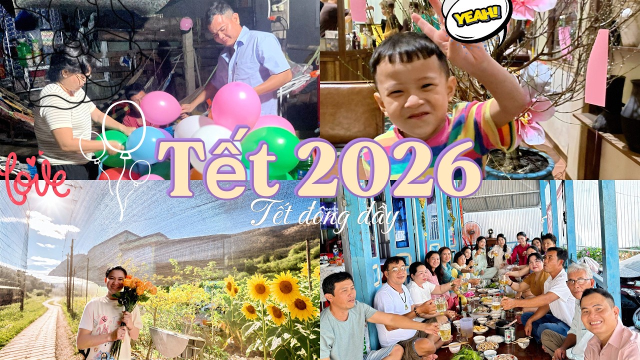 Xin Chào 2026 - Những Ngày Tết Vui -Vlog Tết- Gia Đình Minh Khôi