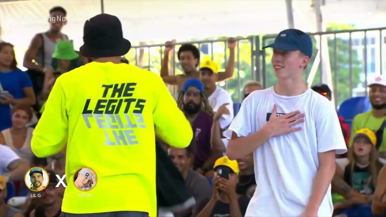 Breaking Do Verão #top8 Bboy Lil-G vs Bboy Grom