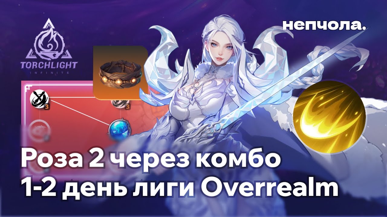 25 МЛН ДПС, 7 МЕТКА / РОЗА 2 ЧЕРЕЗ КОМБО-АТАКУ / 1-2 ДНИ ЛИГИ OVERREALM