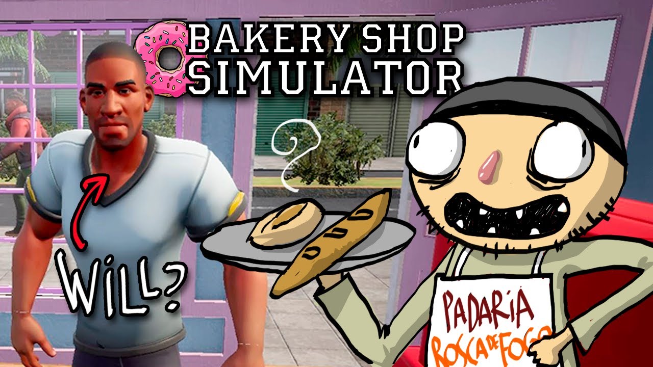 SIMULADOR DE PADARIA 🍩 | BAKERY SHOP SIMULATOR GAMEPLAY PT-BR | EP.01 | BIZOIADA