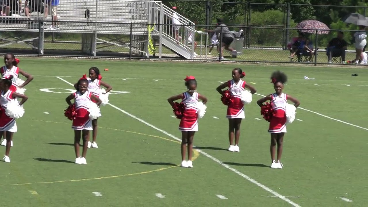 10U Archer Tiger Cheerleaders HalfTime Show 8/24/24 Cheer Routine