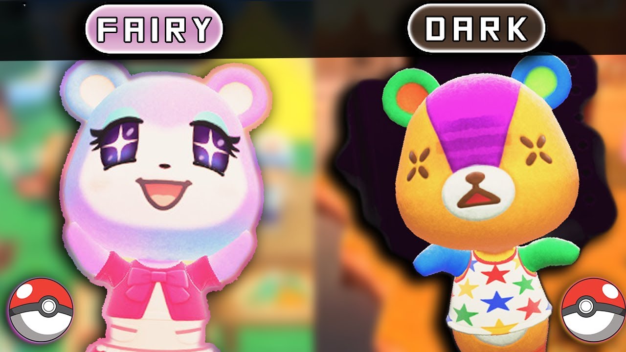 If ANIMAL CROSSING VILLAGERS Were Pokémon...