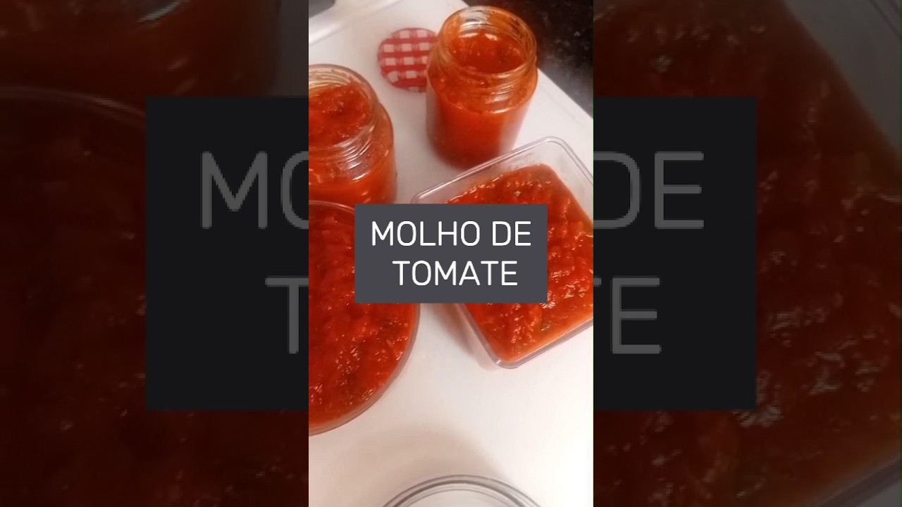 Como Fazer Molho de Tomate Caseiro Simples e Saboroso