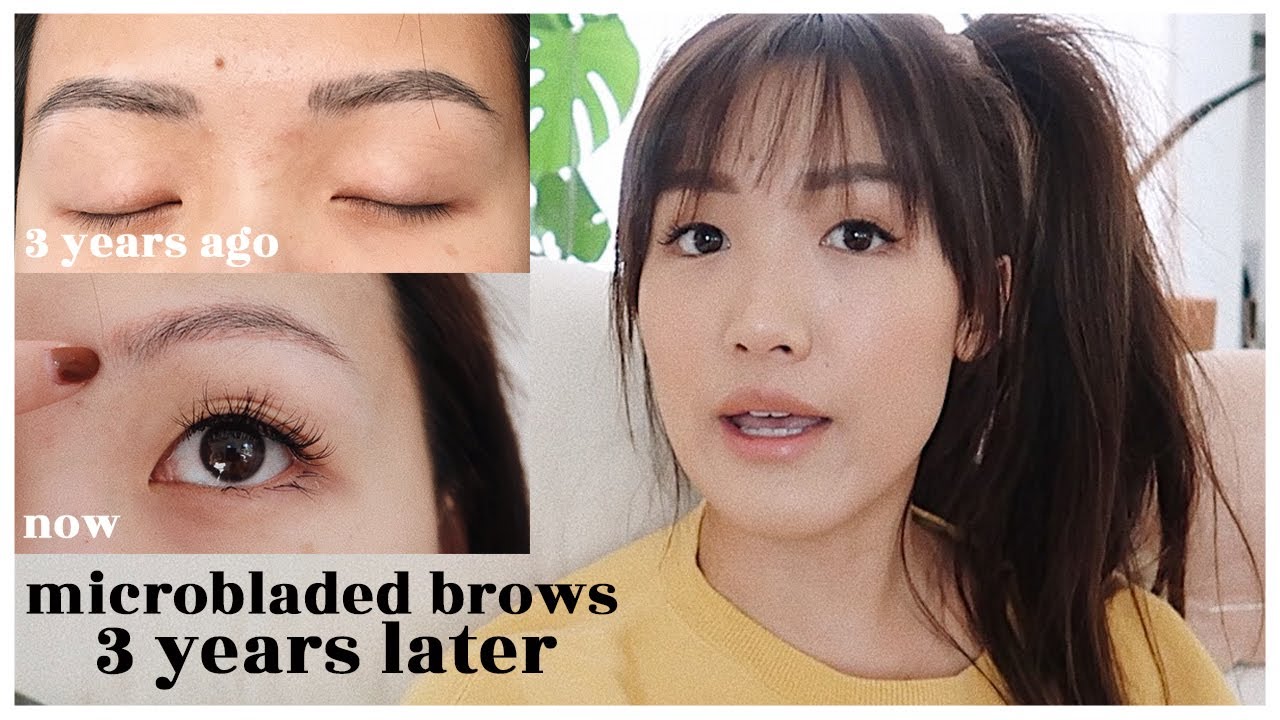 3 YEARS LATER | Microbladed Brows (why I won't do it again) | WahlieTV EP.734