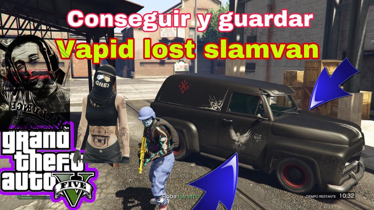 (Parcheado) conseguir y guardar la vapid lost slamvan