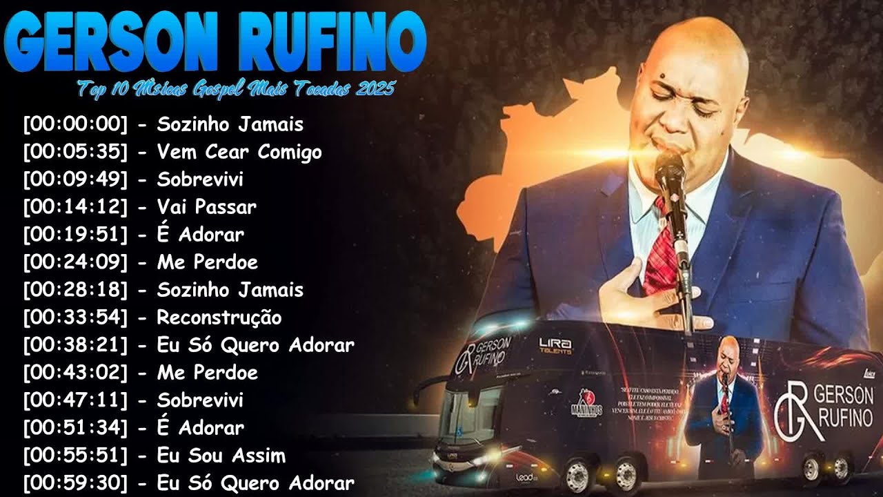 Gerson Rufino Clássicos Inesquecíveis | Gospel Antigo Brasileiro Que Toca o Coração 🔥🙏 #gospel