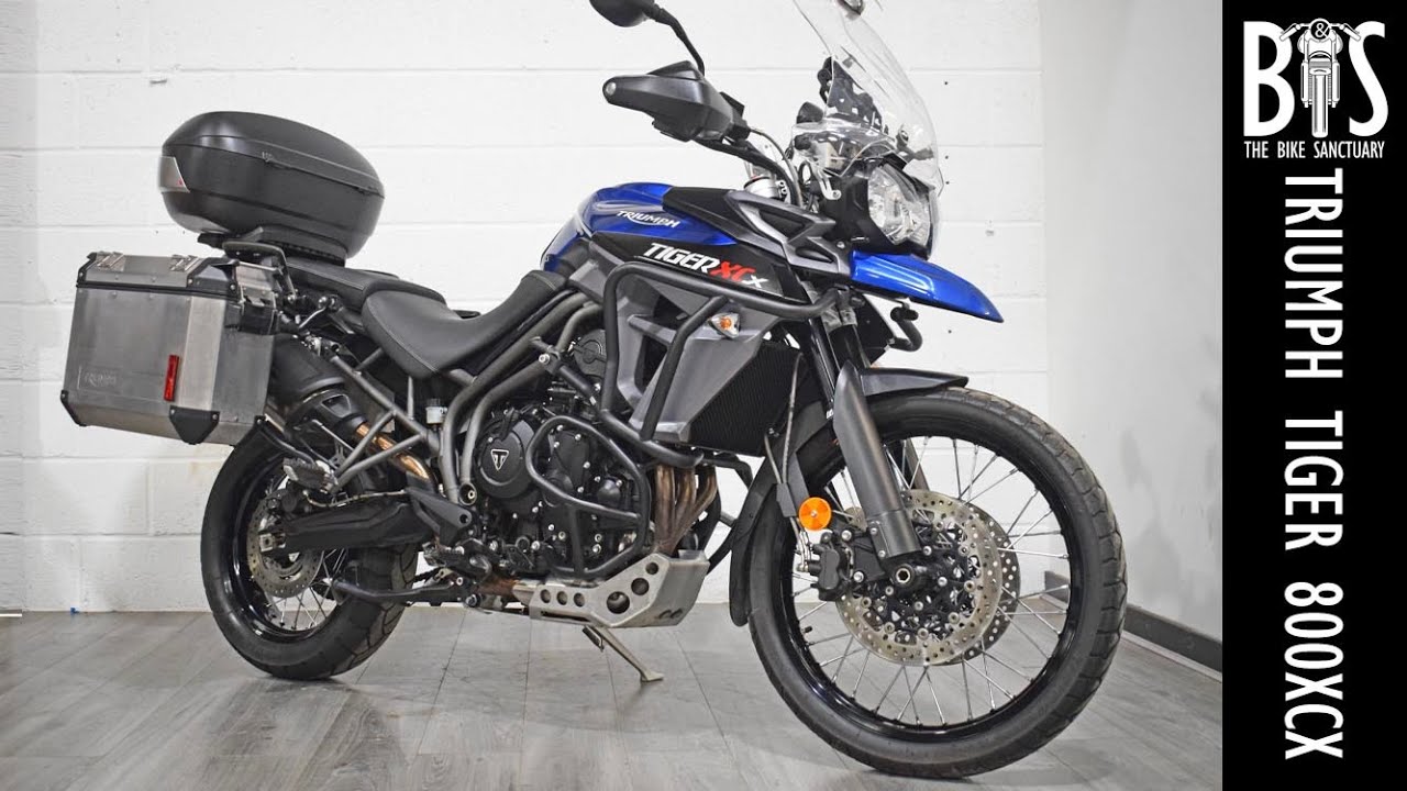 2017 Triumph Tiger 800 XCX Adventure Tourer used motorcycle for sale