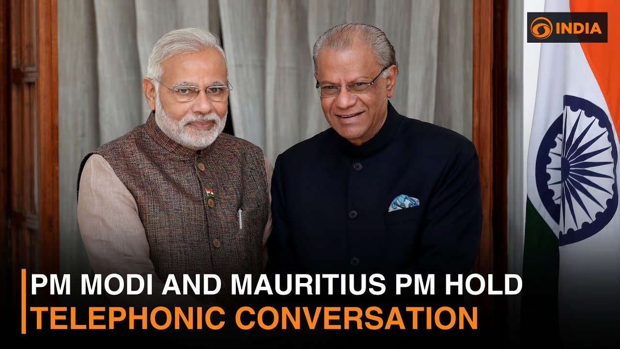 PM Modi and Mauritius PM hold telephonic conversation & more news | DD India live | 7 AM IST