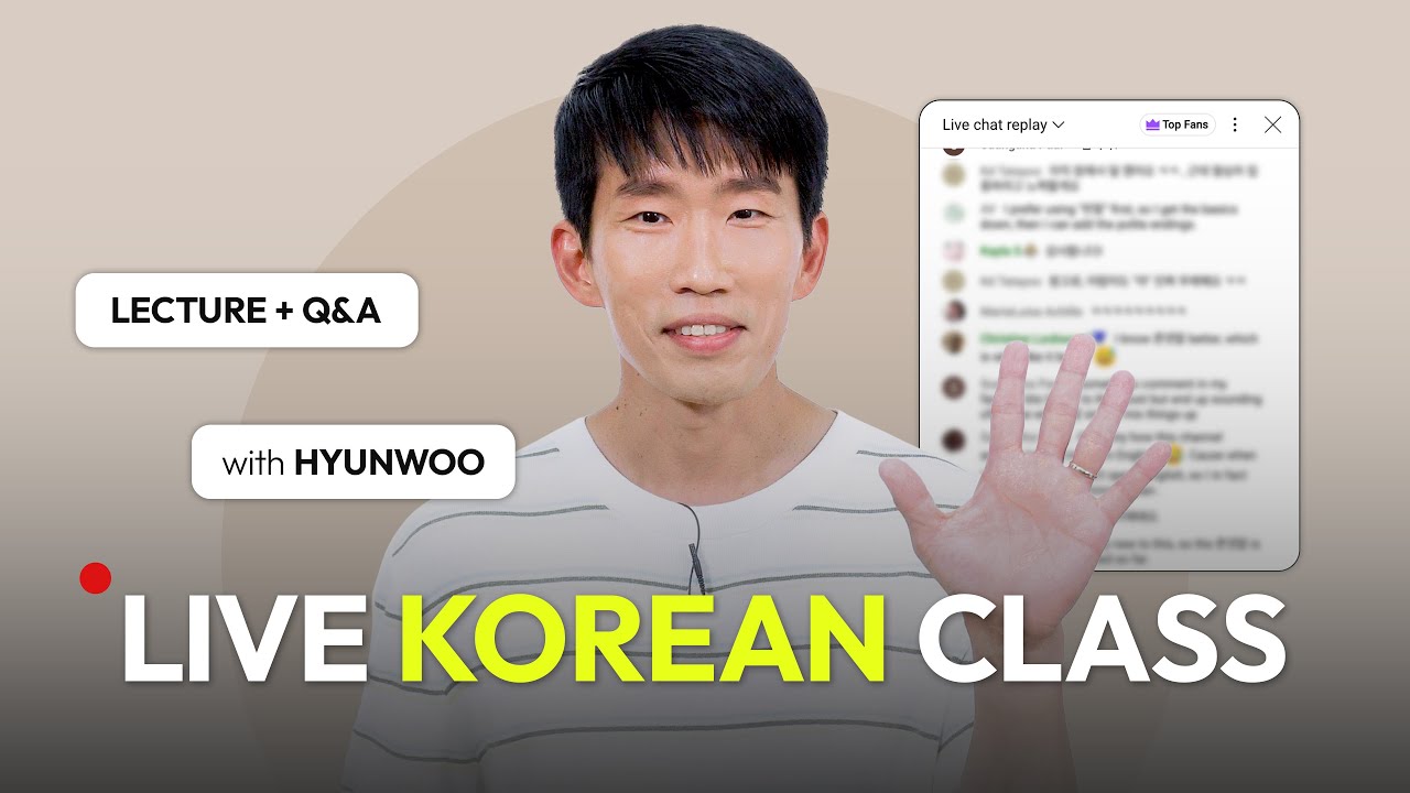 Korean Core Grammar for Absolute Beginners (Level 1)