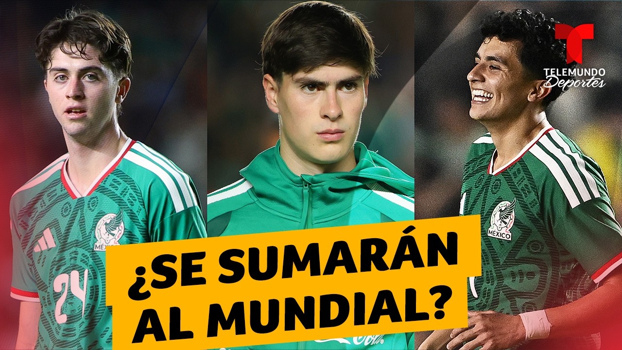 ¿Jóvenes de Chivas son la sorpresa en la lista de México para el Mundial? | Telemundo Deportes
