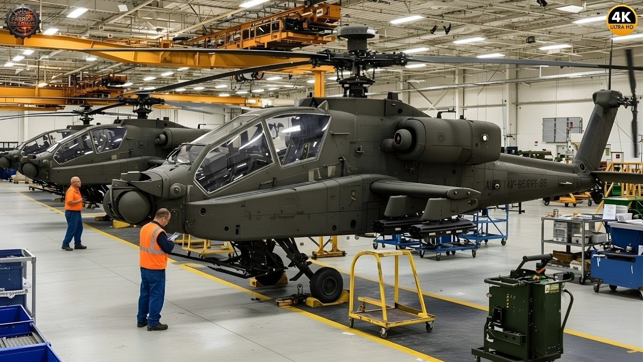 AH-64 Apache | Dentro de la fábrica del helicóptero de ataque más temido del mundo