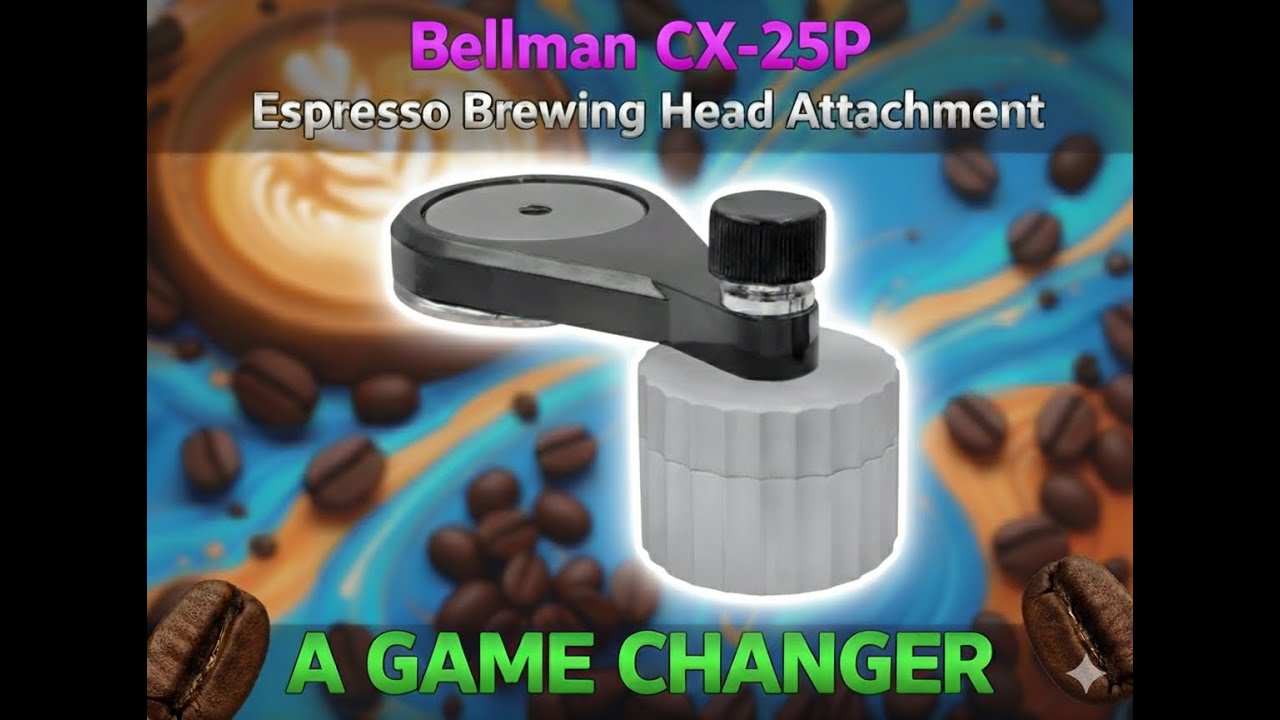 Bellman CX-25P Espresso Brewing Head Attachment - Use and Review