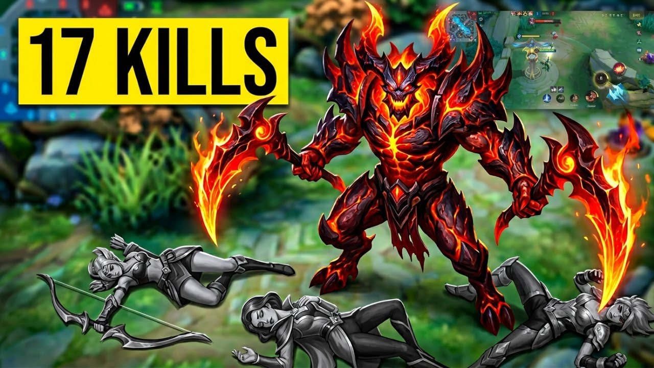 17 KILLS, 0 DEATHS! The ONLY Thamuz Build You Need 🔥 MLBB