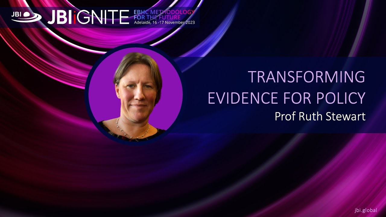 Transforming Evidence for Policy