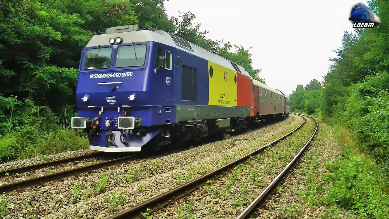 Trenuri in Munții Apuseni Huedin-Jebuc h. Trains in Apuseni Mountains - 28 July 2019