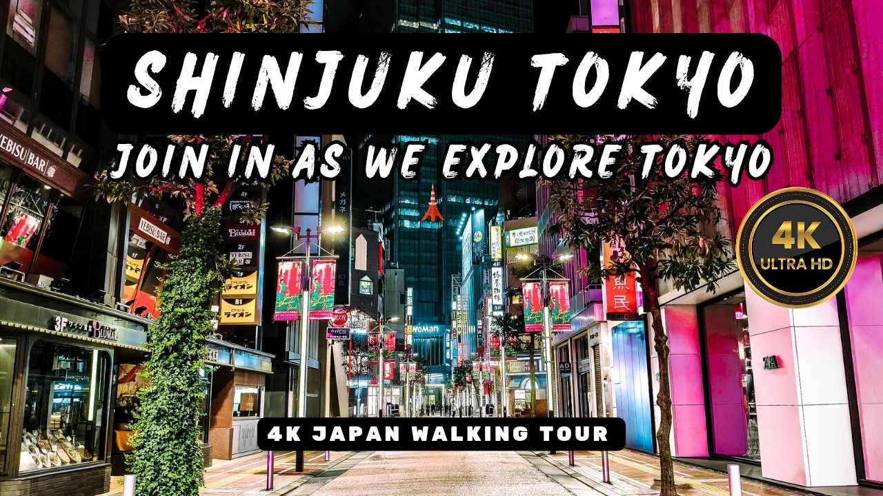 TOKYO 2026: Shinjuku 4K Day Walk 🇯🇵 (World’s Busiest City Walkthrough) #visitjapan #tokyotravel
