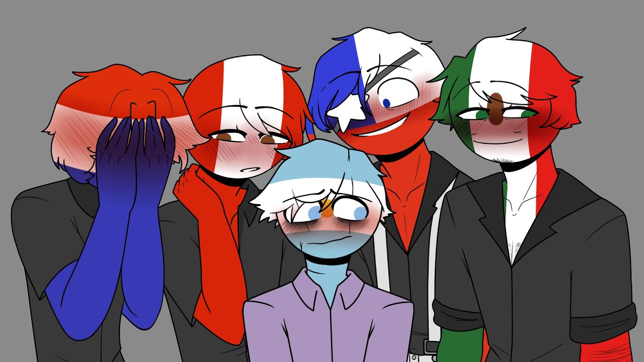 SEXY BACK | meme | Countryhumans | Paraguay - Peru - Chile - Mexico - Argentina
